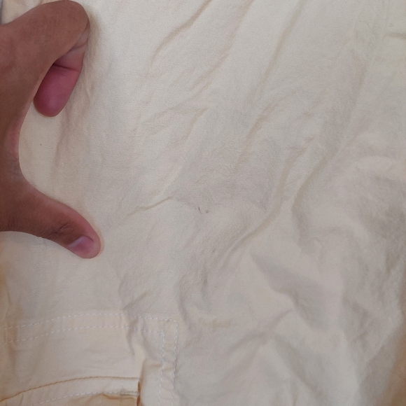 Prana Breathe Yellow Hiking Cargo Capri Pant Size Large - Picture 4 of 13